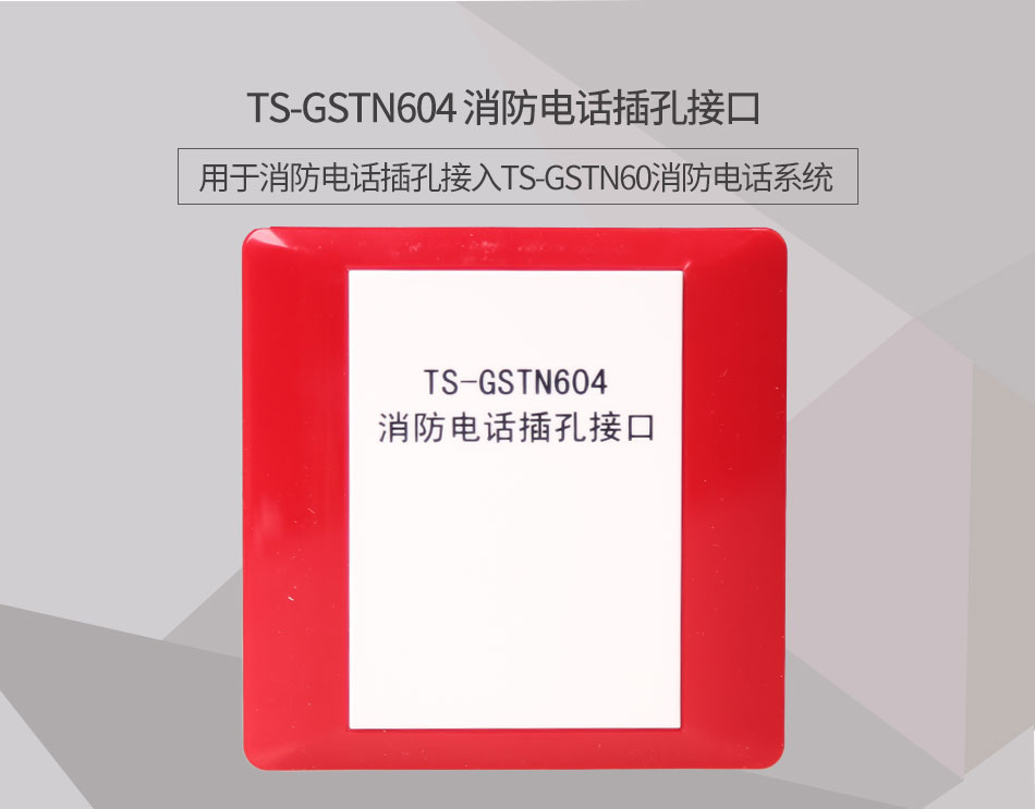 湖南海湾TS-GSTN604消防电话接口情景展示